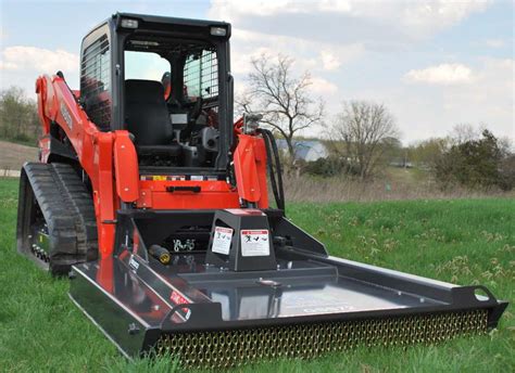 mowing with a skid steer|skid steer brush hog attachment.